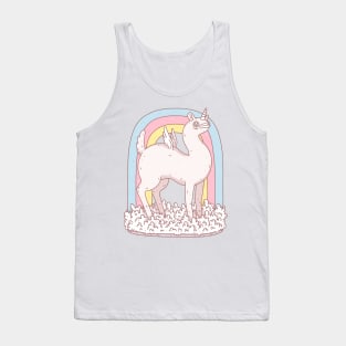 sad unicorn Tank Top